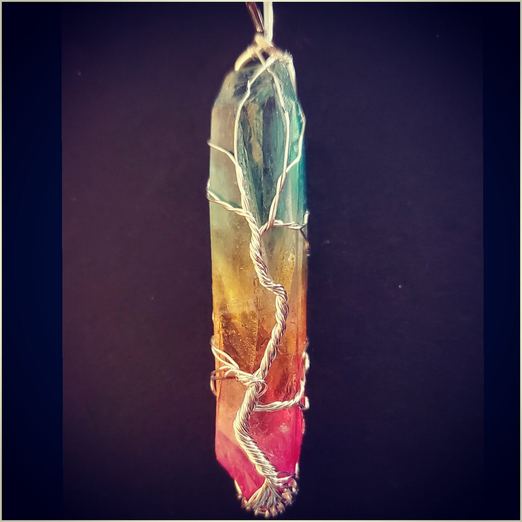 Tree of Life Rainbow Crystal Quartz